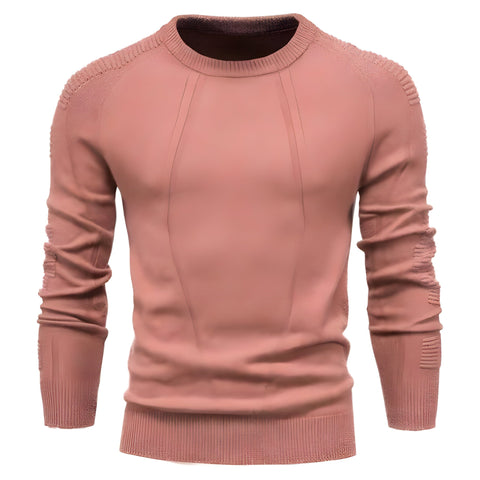 The Beckham Slim Fit Pullover Sweater - Multiple Colors Shop5798684 Store Salmon XS 