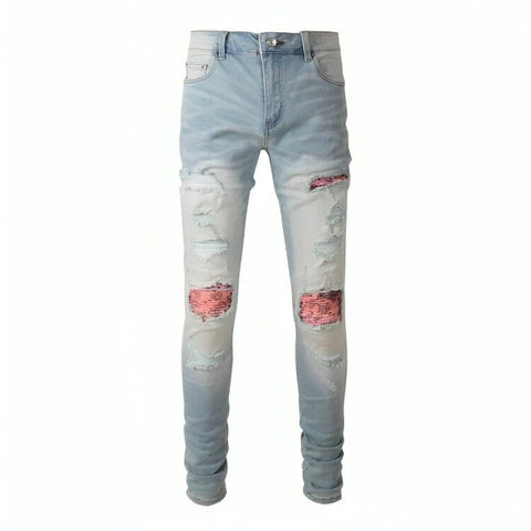 The Beckfor Distressed Jeans WellMan Studios 28 