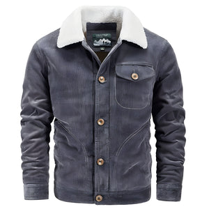 The Cadet Winter Denim Jacket - Multiple Colors 0 WM Studios Grey XS 