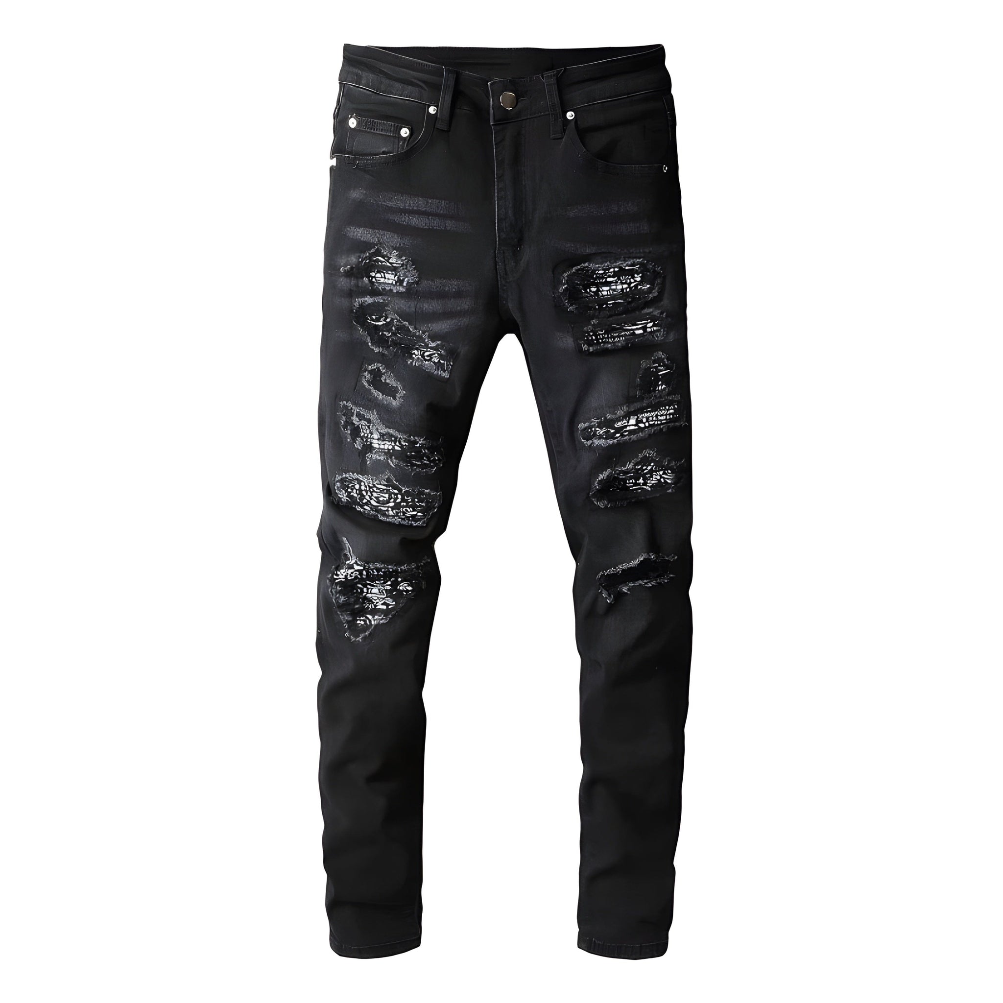 The Elowen Distressed Jeans WellMan Studios 28 