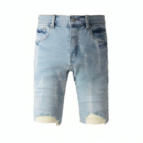 The Winslow Distressed Denim Shorts WellMan Studios 28 