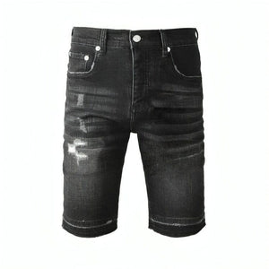 The Windsor Distressed Denim Shorts WellMan Studios 28 