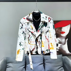 The Radcliffe Graffiti Print Jacket WellMan Studios S 