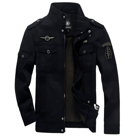 The Commander Flight Jacket - Multiple Colors 0 WM Studios Black XS 