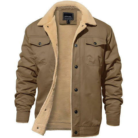 The Bismark Winter Coat - Multiple Colors 0 WM Studios Khaki S 