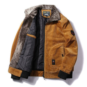 The Buck Corduroy Winter Jacket - Multiple Colors 0 WM Studios Gold XS 