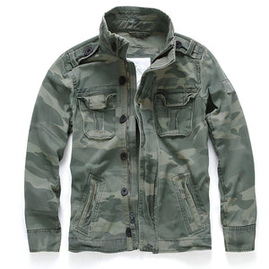 The Scout Denim Cargo Jacket - Multiple Colors 0 WM Studios Green Camo XXS 