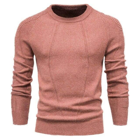 The Beckham Slim Fit Pullover Sweater - Multiple Colors Shop5798684 Store Salmon XS 